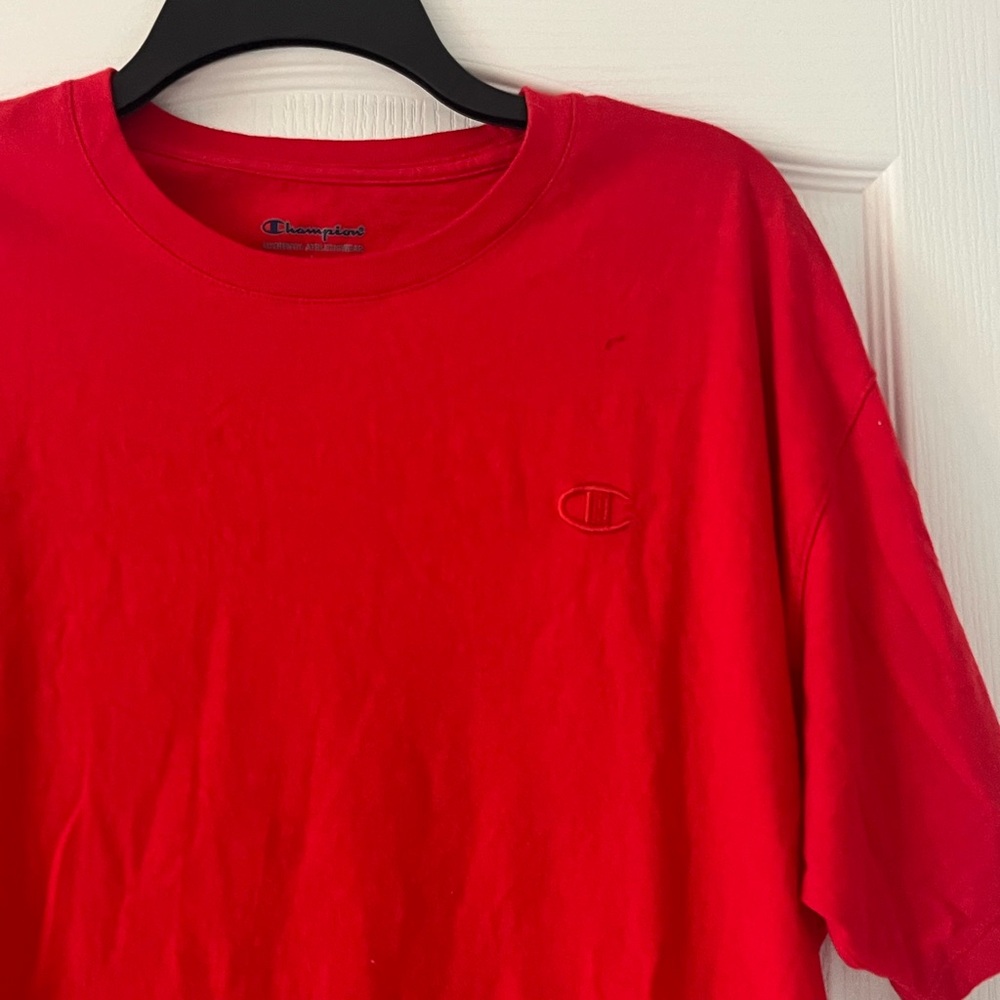 Champion Men's Solid Classic Jersey T-Shirt Sze Large - Picture 3 of 10